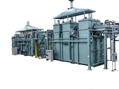 Austenitize Quench and Temper Heat Treat System