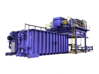 Drop Bottom Heat Treat Furnace with quench tank Drop Bottom Heat Treat Furnace with quench tank