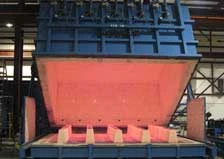 Tip Up Heat Treat Furnace