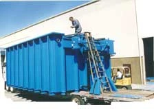 Large Quench Tank with Agitation