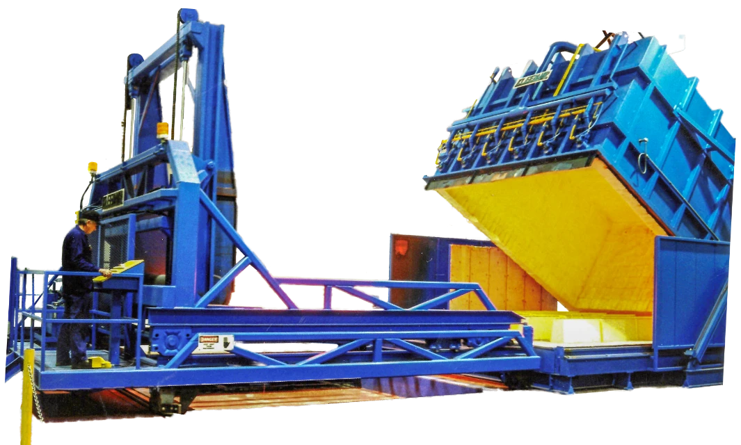 Tip Up Furnace, Manipulator and Quench Tank