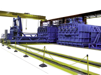 Automated Tip Up Batch Furnace System Automated Tip Up Batch Furnace System